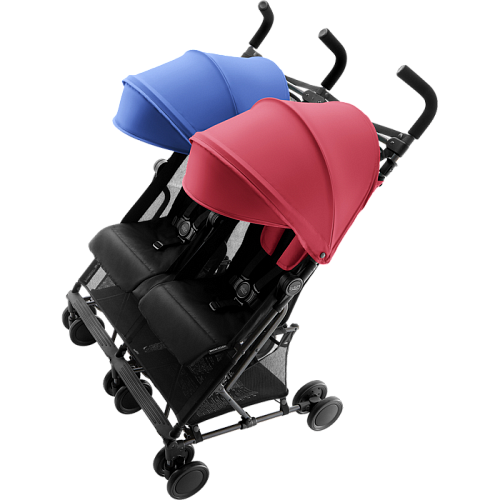 Коляска для двойни Britax Holiday Double Stroller Red/Blue mix