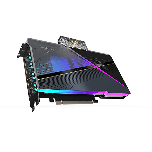 Видеокарта Gigabyte GeForce RTX 4080 16384Mb, Xtreme Waterforce WB 16 Gb (GV-N4080AORUSX WB-16GD) 1xHDMI, 3xDP, Ret