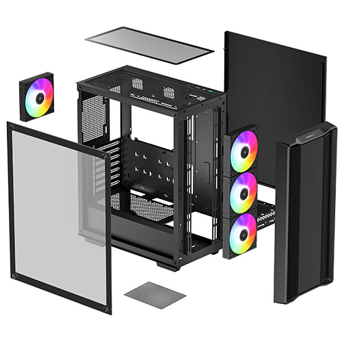 Корпус ATX Miditower Deepcool CC560 ARGB V2 Black