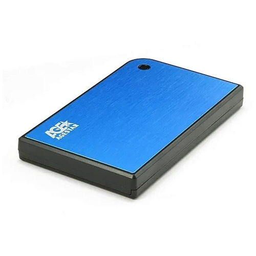 Корпус 2.5" AgeStar 3UB2A14 SATA, USB3.0 Blue
