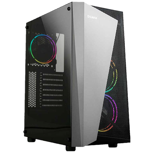Корпус ATX Miditower Zalman S4 Plus Black УЦЕНКА