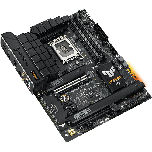 Материнская плата ASUS TUF Gaming B760-Plus WiFi B760 Socket-1700 4xDDR5, 4xSATA3, RAID, 3xM.2, 2xPCI-E16x, 4xUSB3.2, 1xUSB3.2 Type C, DP, HDMI, 2.5Glan, ATX