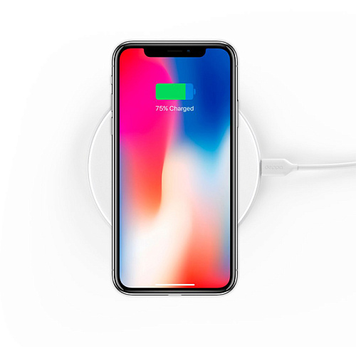 Беспроводная зарядная панель Deppa Qi Fast Charger (24001), White