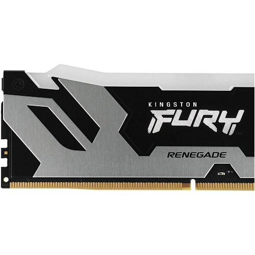 Модуль памяти DIMM 48Gb DDR5 PC51200 6400MHz Kingston Fury Renegade RGB Silver (KF564C32RSA-48)
