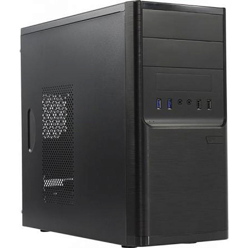 Корпус MicroATX Miditower Powerman ES701 450W Black