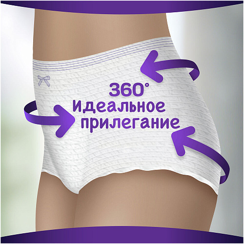 Always Трусы впитывающие женские Незаметная Защита, размер M.