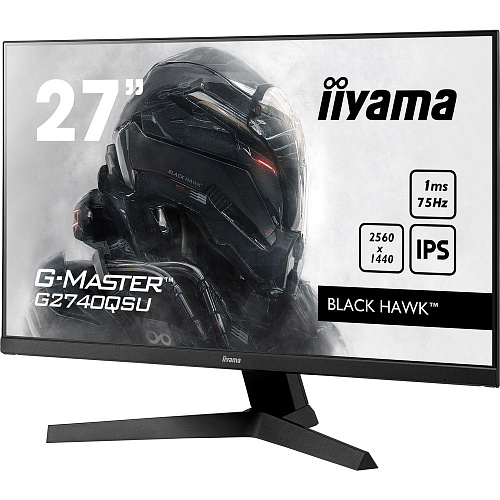 Монитор 27" Iiyama G-Master G2740QSU-B1 IPS 1920х1080 1ms HDMI, DisplayPort