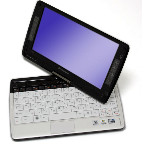 Нетбук Lenovo IdeaPad S10-3T-2K-B Atom-N450/1Gb/160Gb/10"/WF/BT/Win7 Black-White touch 59-032420 УЦЕНКА