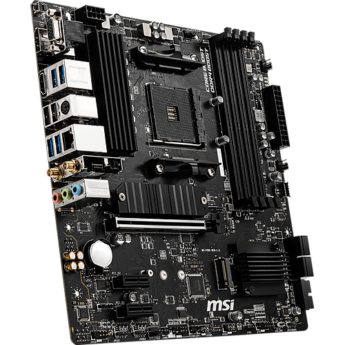Материнская плата MSI B550M Pro-VDH WiFi Socket-AM4 AMD B550 4xDDR4, 4xSATA3, RAID, 2xM.2, 1xPCI-E16x, 4xUSB3.2, D-Sub, DP, HDMI, Glan, mATX УЦЕНКА