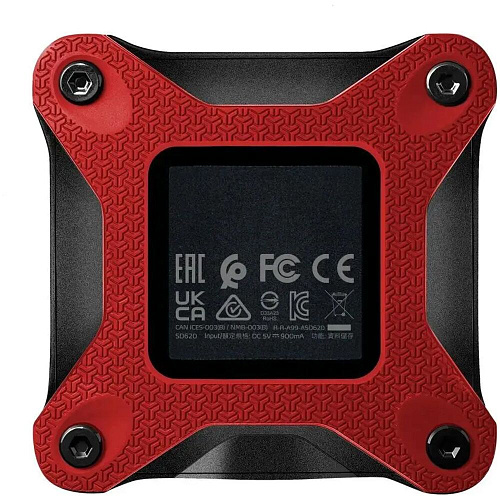 Внешний SSD-накопитель 512Gb A-DATA SD620 SD620-512GCRD (SSD) USB 3.1 Type C красный