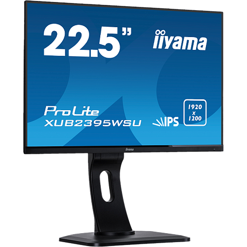 Монитор 23" Iiyama ProLite XUB2395WSU-B1 IPS 1920х1200 4ms HDMI, DisplayPort, VGA