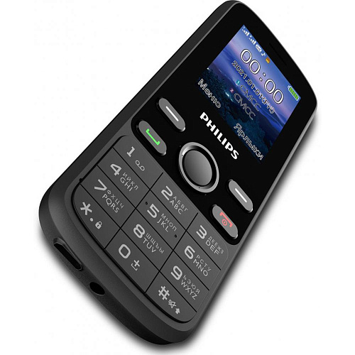 Мобильный телефон Philips Xenium E111 Black УЦЕНКА