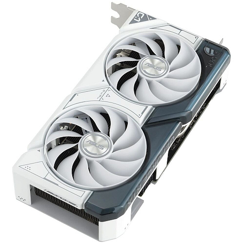Видеокарта ASUS GeForce RTX 4060 Ti 8192Mb, Dual White OC 8G (Dual-RTX4060TI-O8G-White) 1xHDMI, 3xDP, Ret
