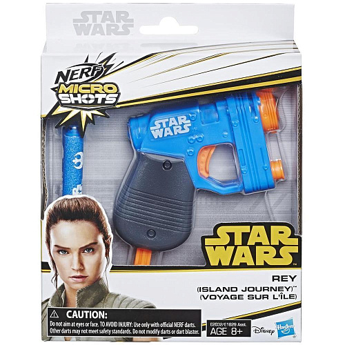 Бластер Hasbro Nerf Star Wars Микрошот E1829 Rey