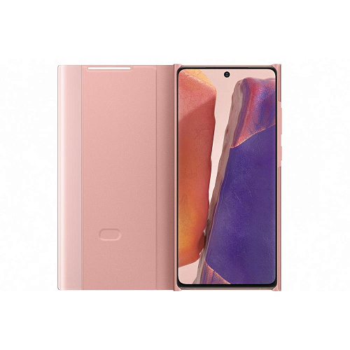 Чехол для Samsung Galaxy Note 20 SM-N980 Smart Clear View Cover бронзовый