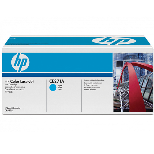 Картридж HP CE271A Cyan для Color LJ CP5525 (15000стр)