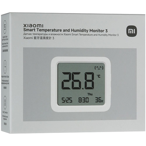Датчик температуры и влажности Xiaomi Mi Temperature And Humidity Monitor 3 BHR9041GL