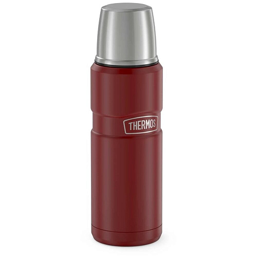 THERMOS Термос KING SK2000 Rustic Red, карминно-красный, 0,47 л.