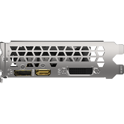 Видеокарта Gigabyte GeForce GTX 1650 4096Mb, D6 Windforce OC 4G (GV-N1656WF2OC-4GD) DVI-D, DP, HDMI, Ret
