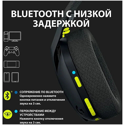 Гарнитура Logitech G435 Gaming Headset Black УЦЕНКА