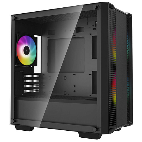 Корпус MicroATX Minitower Deepcool CC360 ARGB черный