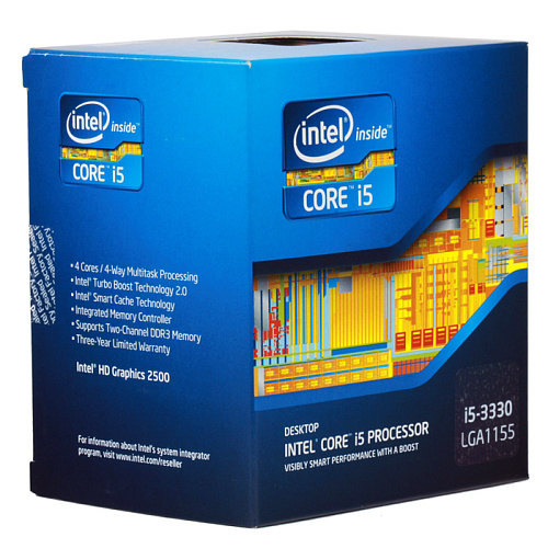 Процессор Intel Core i5-3330 (3.00GHz) 6MB LGA1155 Box
