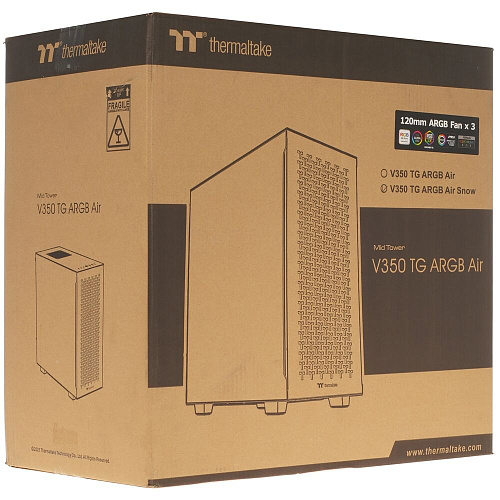 Корпус ATX Miditower Thermaltake Divider V350 Air CA-1S3-00M6WN-03 White