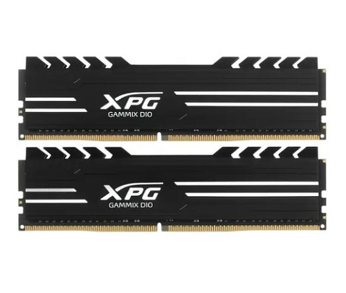 Модуль памяти DIMM 32Gb 2х16Gb DDR4 PC28800 3600MHz ADATA XPG Gammix D10 Black (AX4U360016G18I-DB10)