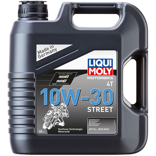 Масло моторное Motorbike 4T Street 10W-30 Liqui Moly 1688 4л