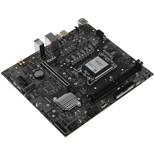 Материнская плата MSI Pro B860M-E B860 Socket-1851 2xDDR5, 4xSATA3, RAID, 2хM.2, 1xPCI-E16x, 2xUSB3.2, DP, HDMI, 5Glan, mATX