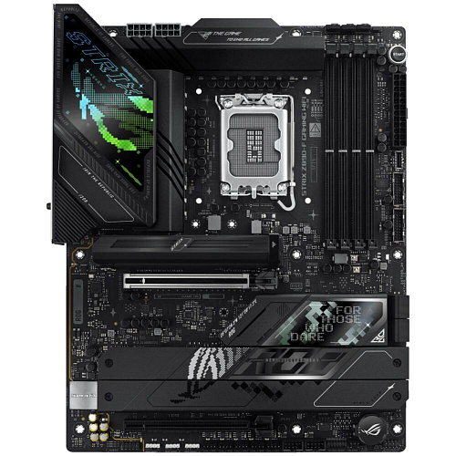 Материнская плата ASUS ROG Strix Z890-F Gaming WiFi Z890 Soc-1851 4xDDR5, 4xSATA3, RAID, 5хM.2, 2xPCI-E16x, 10xUSB3.2, 2xUSB3.2 Type C, DP, HDMI, WiFi, 2.5Glan, ATX