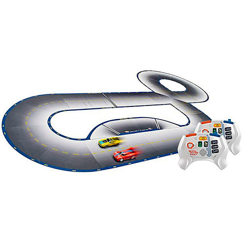 Hot Wheels "Умная" трасса с р/у машинками версия 2:0 - стрит рейсинг FDY09