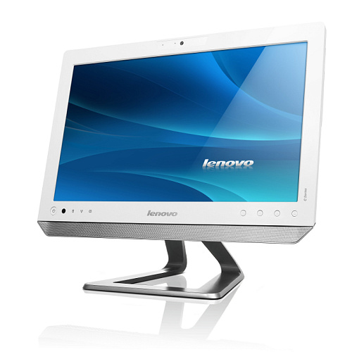Моноблок Lenovo IdeaCentre C320 G630/2G/500Gb/HD6450-1Gb/WF/Cam/DOS моноблок Keyboard&Mouse 20" White