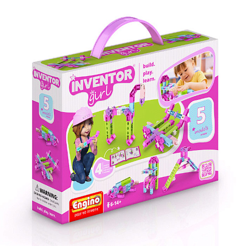 Конструктор Engino IG05 Inventor Girls Набор из 5 моделей