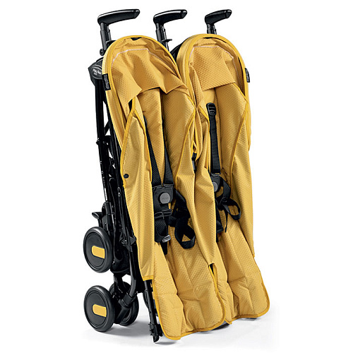 Коляска для двойни Peg-Perego Pliko Mini Twin Mod Yellow