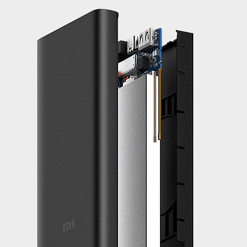 Внешний аккумулятор Xiaomi 10W Wireless Power Bank 10000 mAh, черный