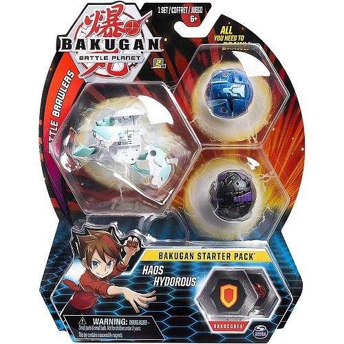 Spin Master Bakugan 6055439 Бакуган стартовый набор Хаос Гидорус, Сезон 2