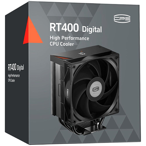 Охлаждение CPU Cooler PcCooler RT400 Digital BK Black 1700/1851/1954/AM4/AM5