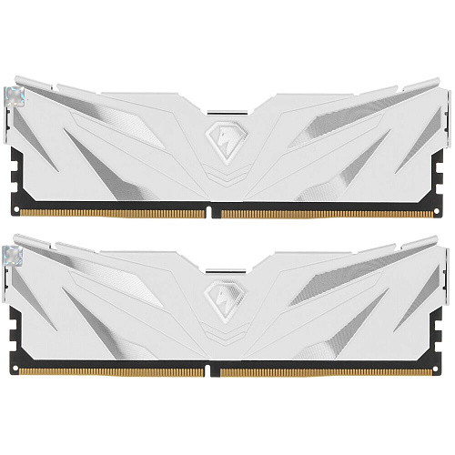 Модуль памяти DIMM 16Gb 2х8Gb DDR4 PC25600 3200MHz Netac Shadow II White (NTSWD4P32DP-16W)