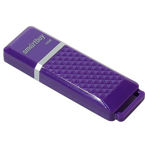 USB Flash накопитель 16GB Smartbuy Quartz series (SB16GBQZ-V) USB 2.0 фиолетовый