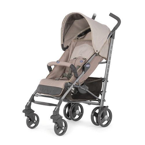 Коляска-трость Chicco Lite Way Top stroller цвет Sand (с бампером)