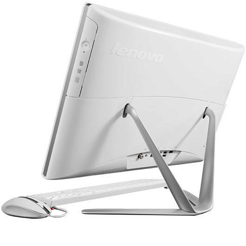Моноблок Lenovo IdeaCentre C540 G2030/4G/500Gb/GT615 1Gb/WF/Cam/Win8 white Keyboard&Mouse 23"