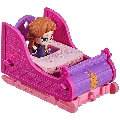 Кукла Hasbro Disney Frozen Холодное сердце 2 Twirlabouts Санки F1822EU4 Анна