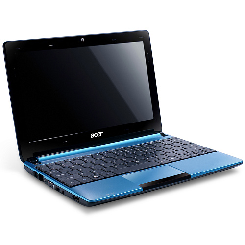 Нетбук Acer Aspire One D AOD257-N57DQbb Atom-N570/1GB/250Gb/Wi-Fi/Cam/10.1"/W7St/Blue(синий)