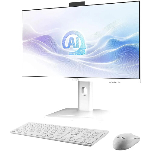 Моноблок MSI Modern AM273QP AI 1UM-095XRU 27" WQHD Core Ultra 7 155H/16Gb/1Tb SSD/kb+m/DOS White
