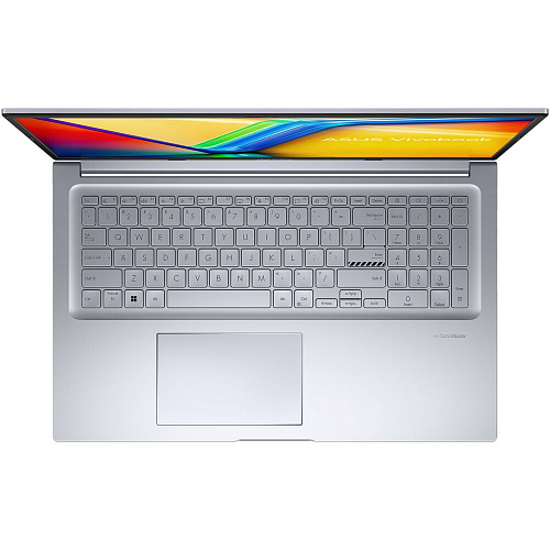Ноутбук ASUS VivoBook 17X K3704VA-AU138 Core i9 13900H/16Gb/1Tb SSD/17.3" FullHD/DOS Cool Silver