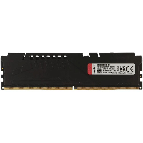 Модуль памяти DIMM 32Gb 2х16Gb DDR5 PC48000 6000MHz Kingston Fury Beast Black EXPO (KF560C36BBE2K2-32)