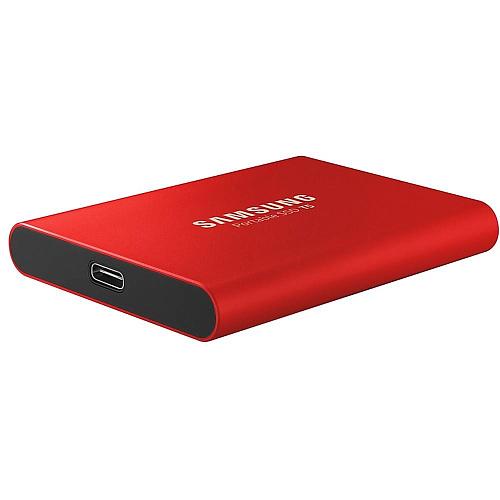 Внешний SSD-накопитель 1.8" 500Gb Samsung T5 MU-PA500R/WW (SSD) USB 3.1 Gen2 Красный