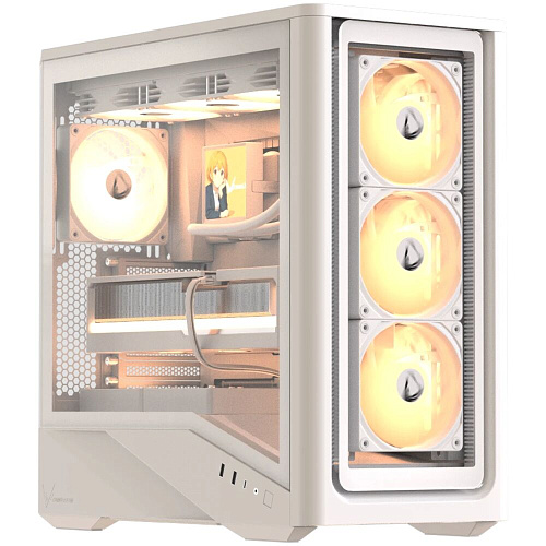 Корпус ATX Miditower Formula Air Power G9 Duo PA White