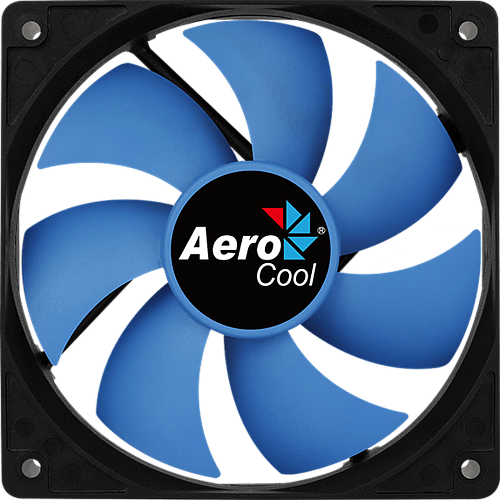 Вентилятор 120x120 AeroCool Force 12 Blue Ret